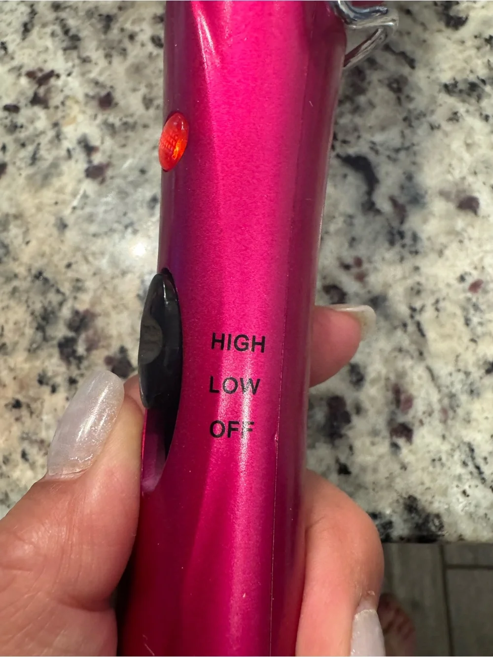 BedHead Wave Runner Hair Waver in Fuchsia and Silver